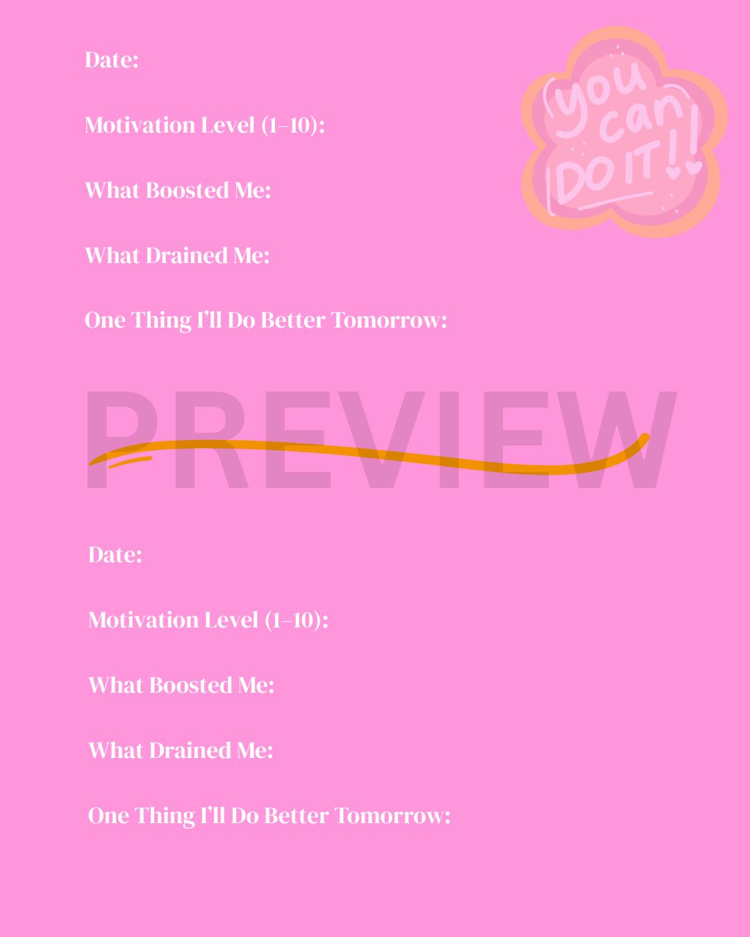 TYS - Motivation Scorecard