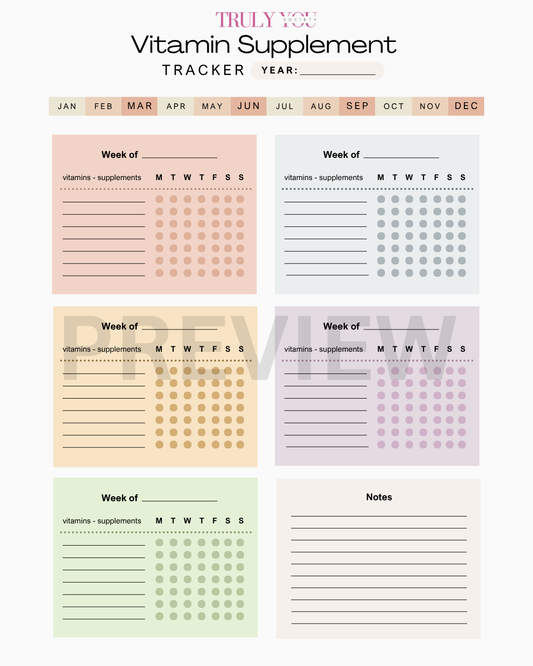TYS - The Supplement Tracker