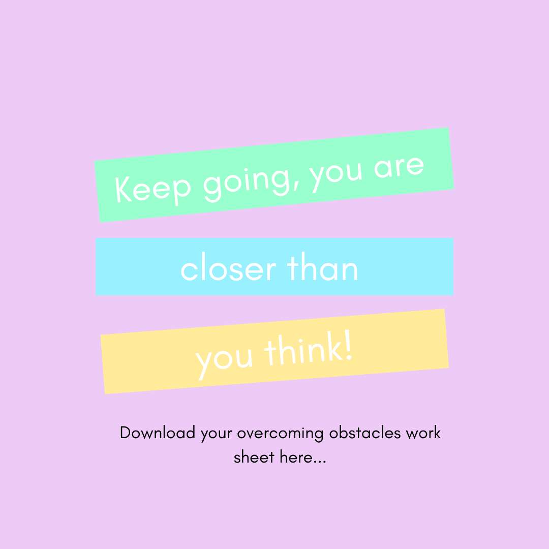 TYS - Overcoming Obstacles Worksheet