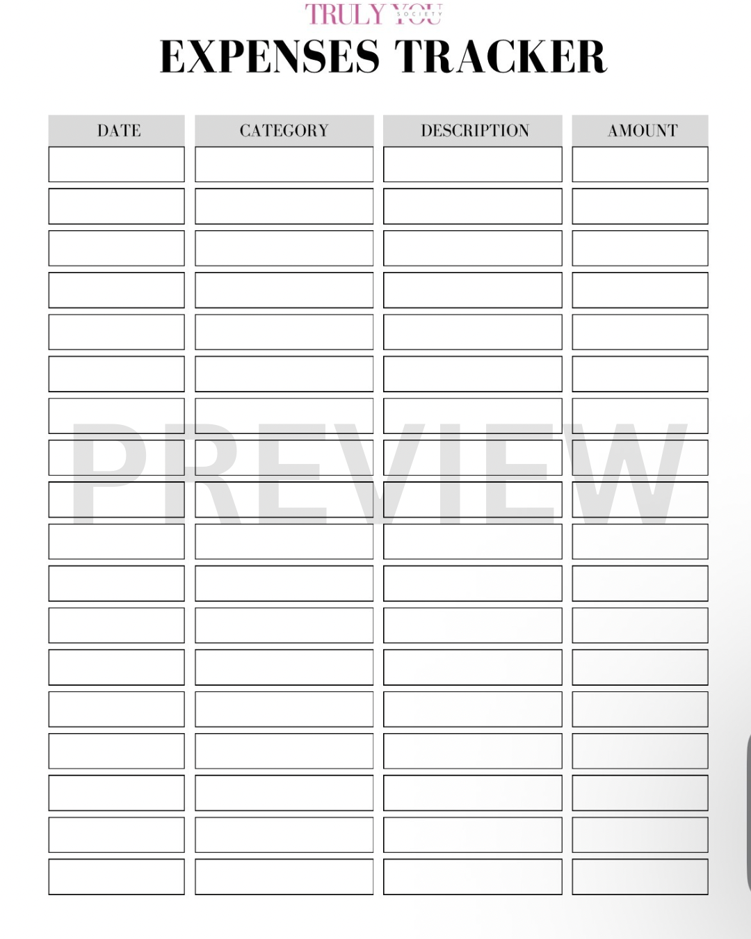 TYS - Expenses Tracker