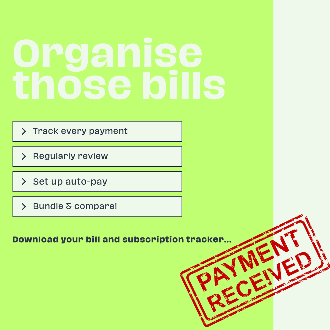 TYS - Bills & Subscription Tracker